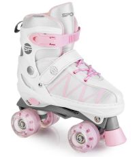 Trekové korčule bielo-ružové BUFF PRO Spokey