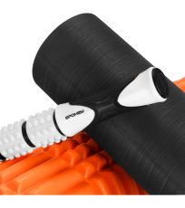 Fitness masážny valec 3v1 - oranžovo-čierny MIX ROLL Spokey 