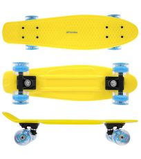 Pennyboard so svietiacimi LED kolieskami FISH Spokey