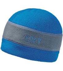 Pánska fleecová čiapka TIWI CRV modrá/sivá
