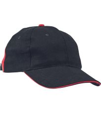 Unisex šiltovka KNOXFIELD Knoxfield čierna/červená