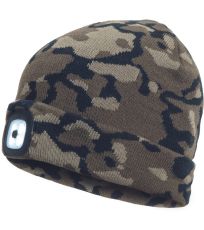 Unisex čiapka s LED lampou DEEL LED Cerva camouflage