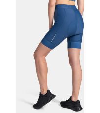 Dámske cyklistické kraťasy PRESSURE-W KILPI Tmavomodrá