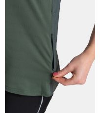 Dámske funkčné tričko - väčšia veľkosť REMIDO-W KILPI Tmavo zelená