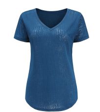 Dámske triko LAMERA ALPINE PRO perzská modrá