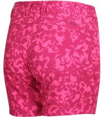 Dámske outdoorové šortky OLECA ALPINE PRO carmine rose