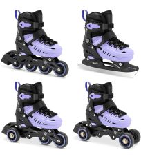 Detské rastúce korčule 4v1 4ONE Spokey