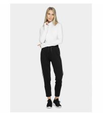 Dámske športové tepláky SPDD016 4F DEEP BLACK