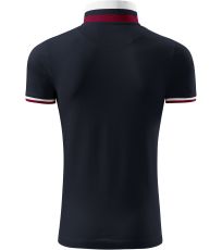 Pánska polokošeľa Collar up Malfini premium Dark navy