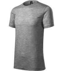 Pánske technické tričko MERINO RISE Malfini premium tmavo šedý melír
