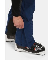 Pánske lyžiarske softshellové nohavice RHEA-M KILPI Tmavomodrá