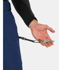 Pánske lyžiarske softshellové nohavice RHEA-M KILPI Tmavomodrá