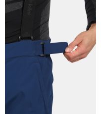 Pánske lyžiarske softshellové nohavice RHEA-M KILPI Tmavomodrá