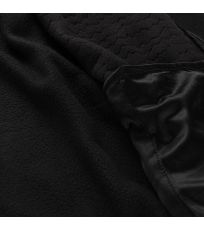Pánska outdoorová fleece mikina SIUS 3 ALPINE PRO čierna