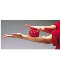 Masážna loptička 9-12 cm ACTIVA SMALL Ledragomma červená