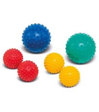 Masážna loptička 9-12 cm ACTIVA SMALL Ledragomma červená