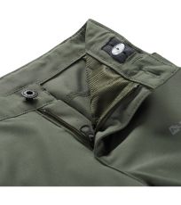 Detské outdoorové nohavice - odopínateľné NESCO 2 ALPINE PRO olivine