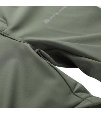 Detské outdoorové nohavice - odopínateľné NESCO 2 ALPINE PRO olivine