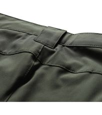 Detské outdoorové nohavice - odopínateľné NESCO 2 ALPINE PRO olivine
