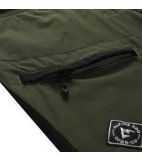 Dámske softshellové nohavice AKANA 2 ALPINE PRO rifle green