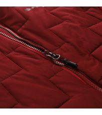 Dámska športová mikina s merino výplňou JORWA ALPINE PRO merlot