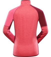 Dámska rýchloschnúca mikina ONNECA 2 ALPINE PRO malinová