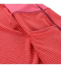 Dámska rýchloschnúca mikina ONNECA 2 ALPINE PRO malinová