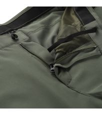 Pánske rýchloschnúce nohavice - odopínacie NESC 2 ALPINE PRO olivine