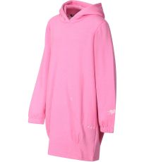 Dievčenské mikinové šaty LORRO ALPINE PRO pink cosmos