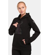 Dámska mikina s kapucňou LTD BELLATRIX-W KILPI Čierna