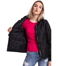 Dámska lyžiarska bunda HOZ18-KUDN600 Outhorn deep black