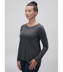 Dámske funkčné tričko BAVAXA LOAP Black/Gray
