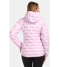 Dámska zateplená bunda ALBA-W KILPI Svetloružová