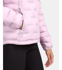 Dámska zateplená bunda ALBA-W KILPI Svetloružová