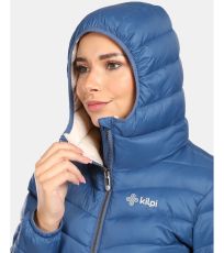 Dámsky zateplený kabát LEILA-W KILPI Tmavomodrá