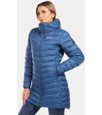 Dámsky zateplený kabát LEILA-W KILPI Tmavomodrá