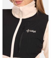 Dámska fleecová mikina KAJAANI-W KILPI Béžová