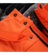 Pánska zimná bunda MOLID ALPINE PRO tmavo oranžová