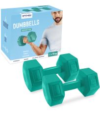 Súprava šesťhranných činiek 5 kg (2ks) MONSTER Spokey 