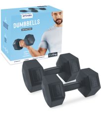 Súprava šesťhranných činiek 6 kg (2ks) MONSTER Spokey 