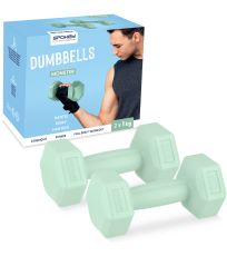 Súprava šesťhranných činiek 1 kg (2ks) MONSTER Spokey 