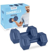 Súprava šesťhranných činiek 4 kg (2ks) MONSTER Spokey 