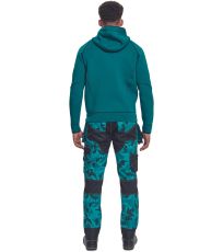 Pánska mikina NEURUM Cerva petrolejová