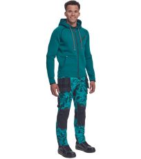 Pánska mikina NEURUM Cerva petrolejová