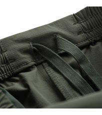 Detské outdoorové nohavice s odopínateľnými nohavicami NESCO ALPINE PRO olivine