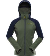 Dámska softshell bunda LANCA ALPINE PRO olivine