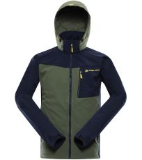 Pánska softshell bunda LANC ALPINE PRO olivine