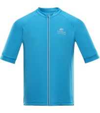 Pánsky cyklo dres SAGEN ALPINE PRO neon atomic blue