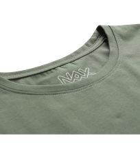 Pánske bavlnené tričko QADAS NAX olivine