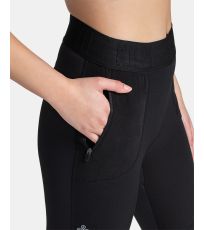 Dámske outdoorové 3/4 legíny LAVALLY-W KILPI Čierna